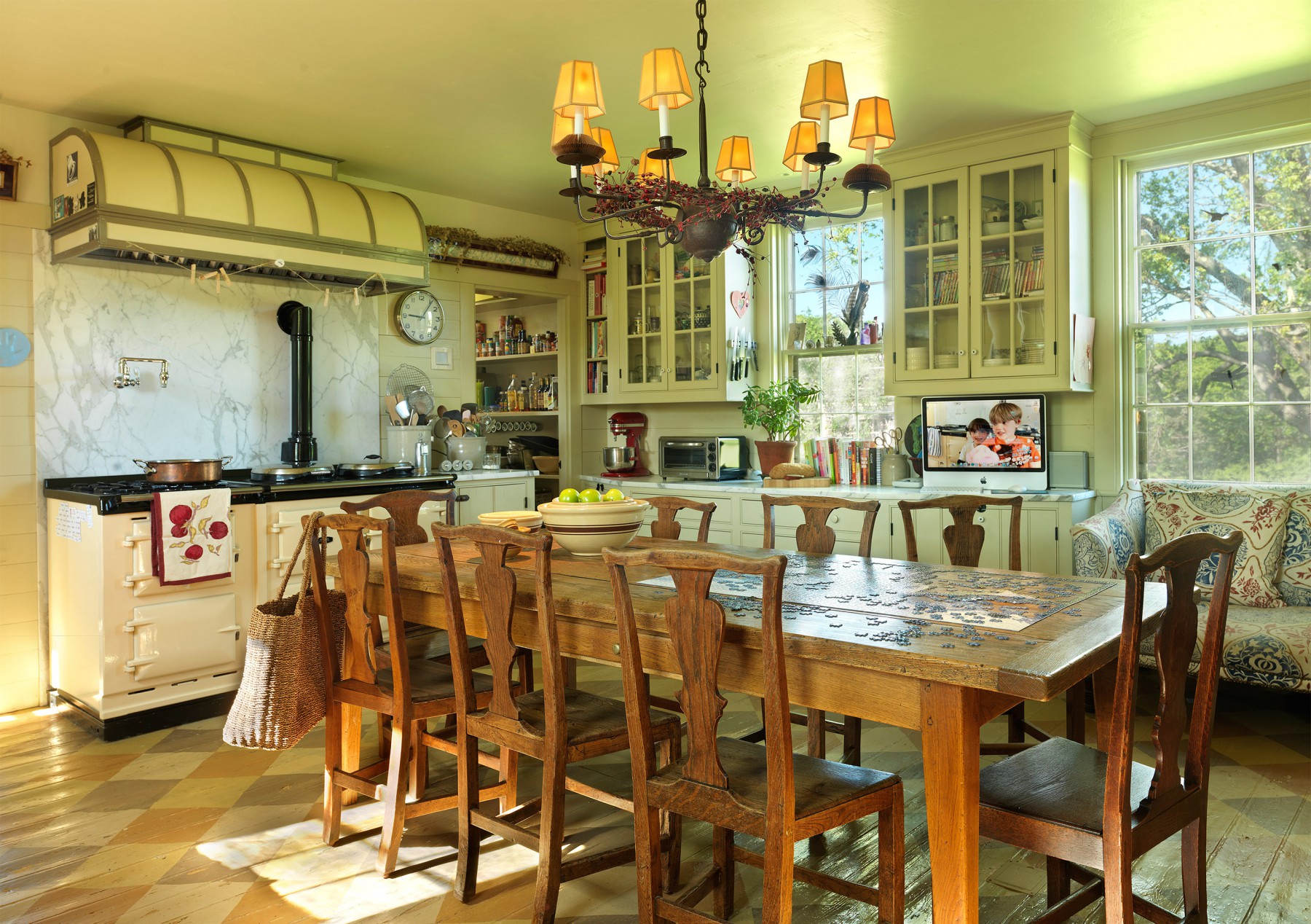 colonial farm kitchen renovation modern updates
