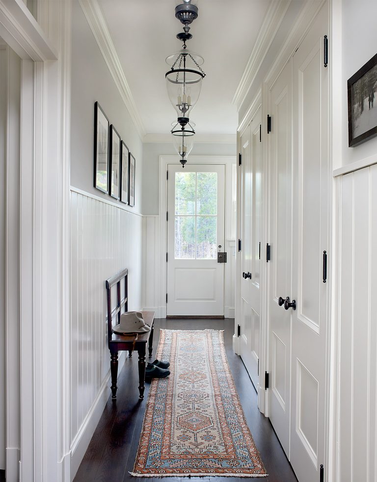 Historical architectural details custom doors and wainscoting